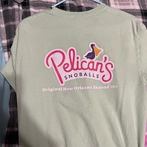 Green Medium Pelicans T-Shirt